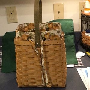 Longaberger Autumn Tote Basket
